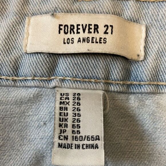 Forever 21 Jean skirt 26 - Picture 4 of 5